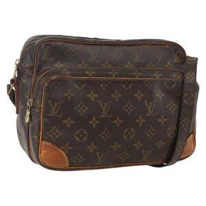 Authentic LOUIS VUITTON Monogram Nile Shoulder Bag M45244 LV